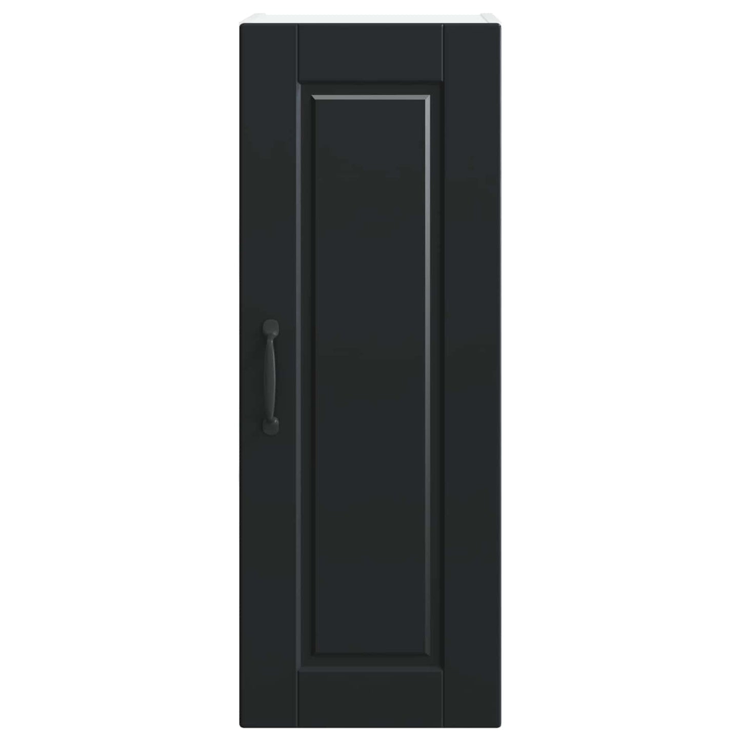vidaXL Küchenschrank mit Regal Schwarz 30 x 31 x 80 cm Holzwerkstoff