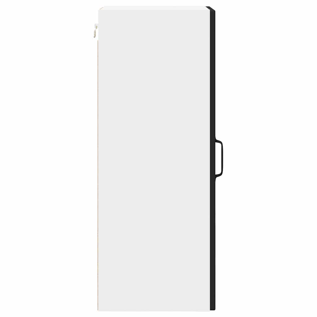 vidaXL Küchenschrank 2 pcs Schwarz 30 x 31 x 80 cm Holzwerkstoff