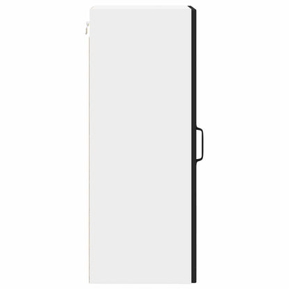 vidaXL Küchenschrank 2 pcs Schwarz 30 x 31 x 80 cm Holzwerkstoff