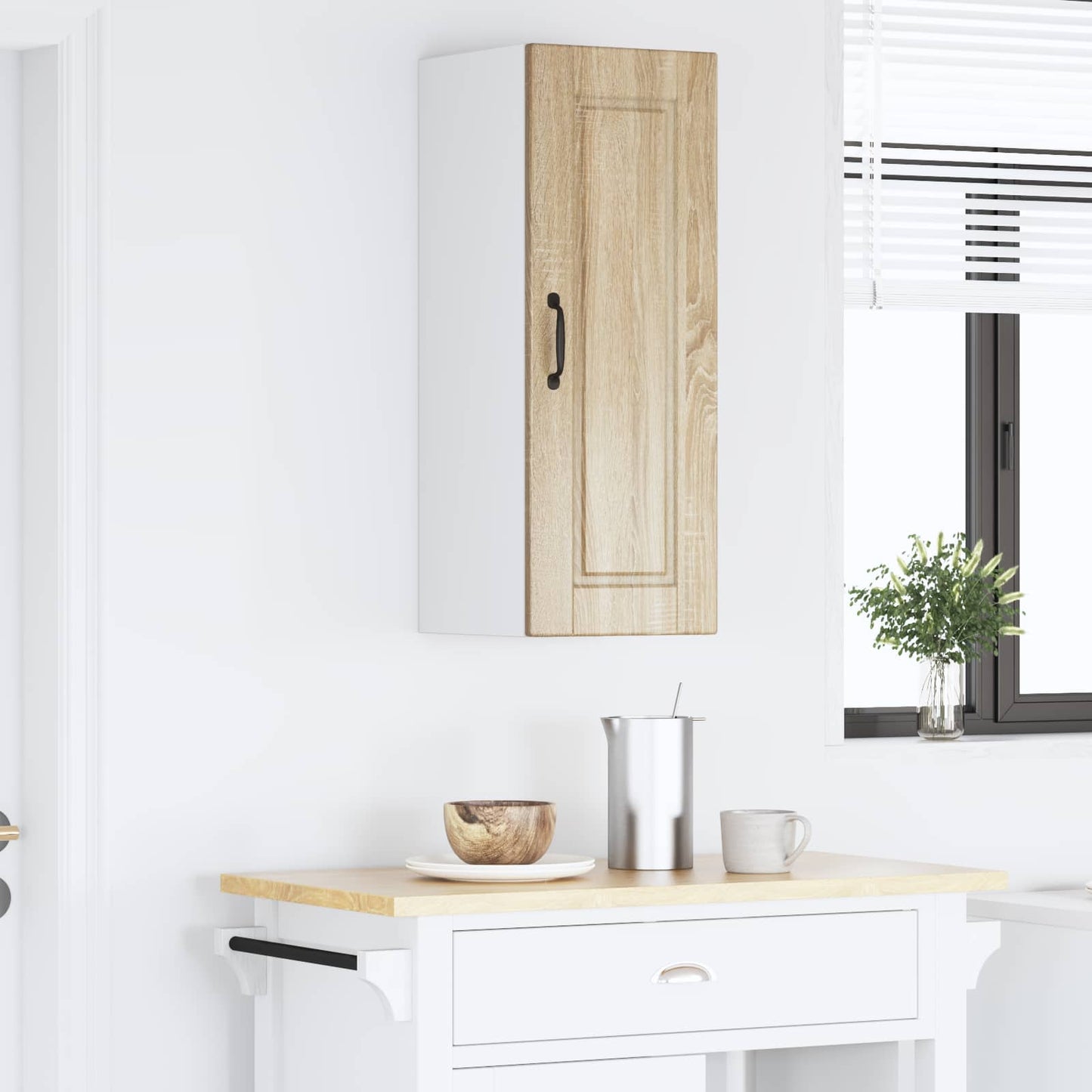 vidaXL Küchenschrank Sonoma-Eiche 30 x 31 x 80 cm Holzwerkstoff