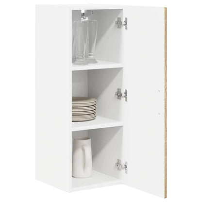 vidaXL Küchenschrank 2 pcs Sonoma-Eiche 30 x 31 x 80 cm Holzwerkstoff