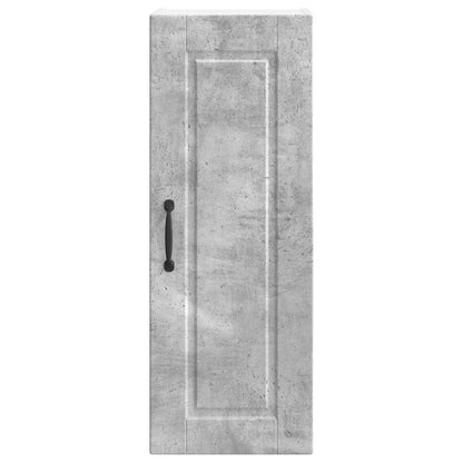 vidaXL Küchenschrank mit Tür Beton Grau 30 x 31 x 80 cm Holzwerkstoff