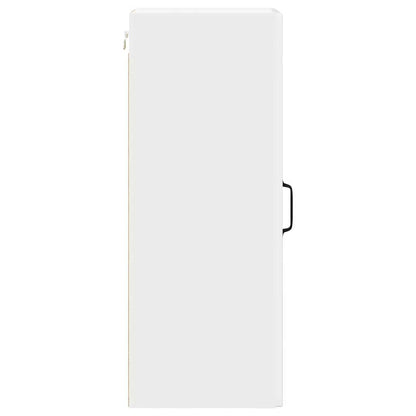 vidaXL Küchenschrank Hochglanz Weiß 30 x 31 x 80 cm Holzwerkstoff