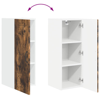 vidaXL Küchenschrank Geräucherte Eiche 30 x 31 x 80 cm Holzwerkstoff