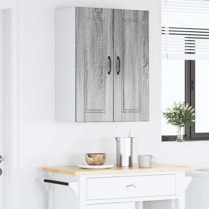 vidaXL Küchenschrank 2 pcs Graues Sonoma 30 x 31 x 80 cm Holzwerkstoff