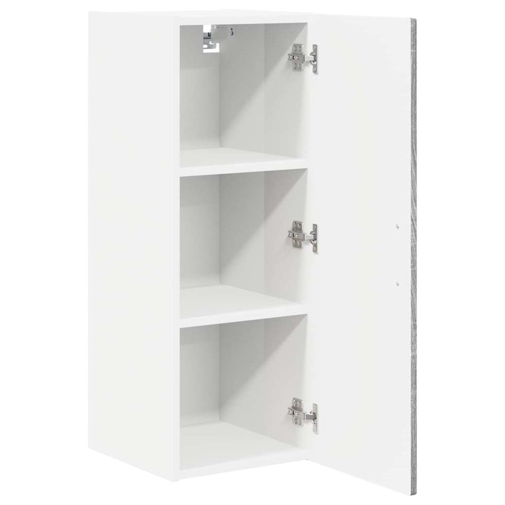 vidaXL Küchenschrank 2 pcs Graues Sonoma 30 x 31 x 80 cm Holzwerkstoff