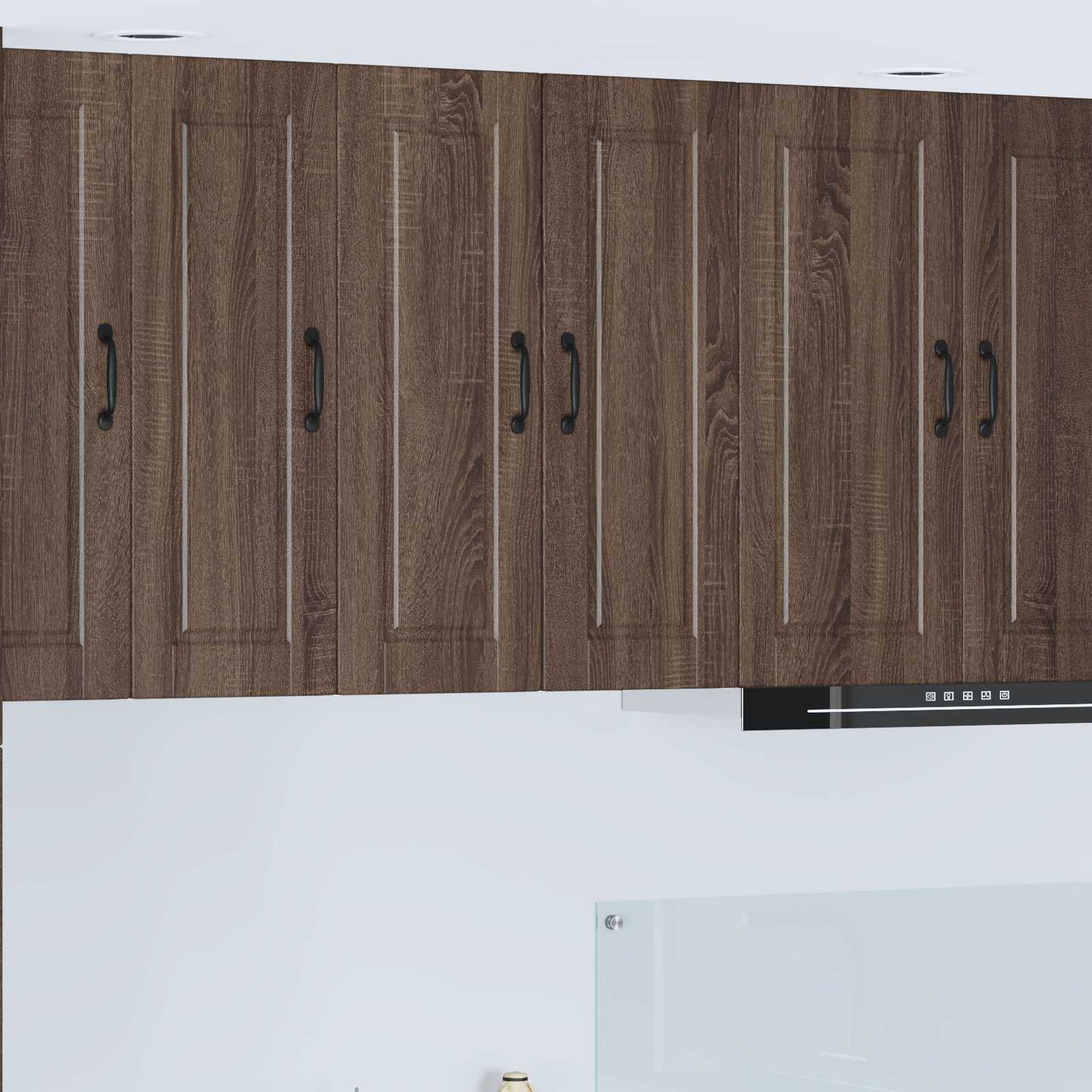vidaXL Küchenschrank Braun Eichen-Optik 30 x 31 x 80 cm Holzwerkstoff