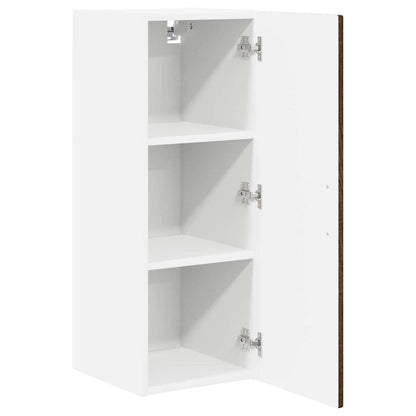 vidaXL Küchenschrank mit Tür 2 pcs Braun Eichen-Optik 30 x 31 x 80 cm