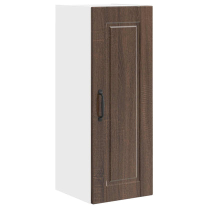 vidaXL Küchenschrank mit Tür 2 pcs Braun Eichen-Optik 30 x 31 x 80 cm