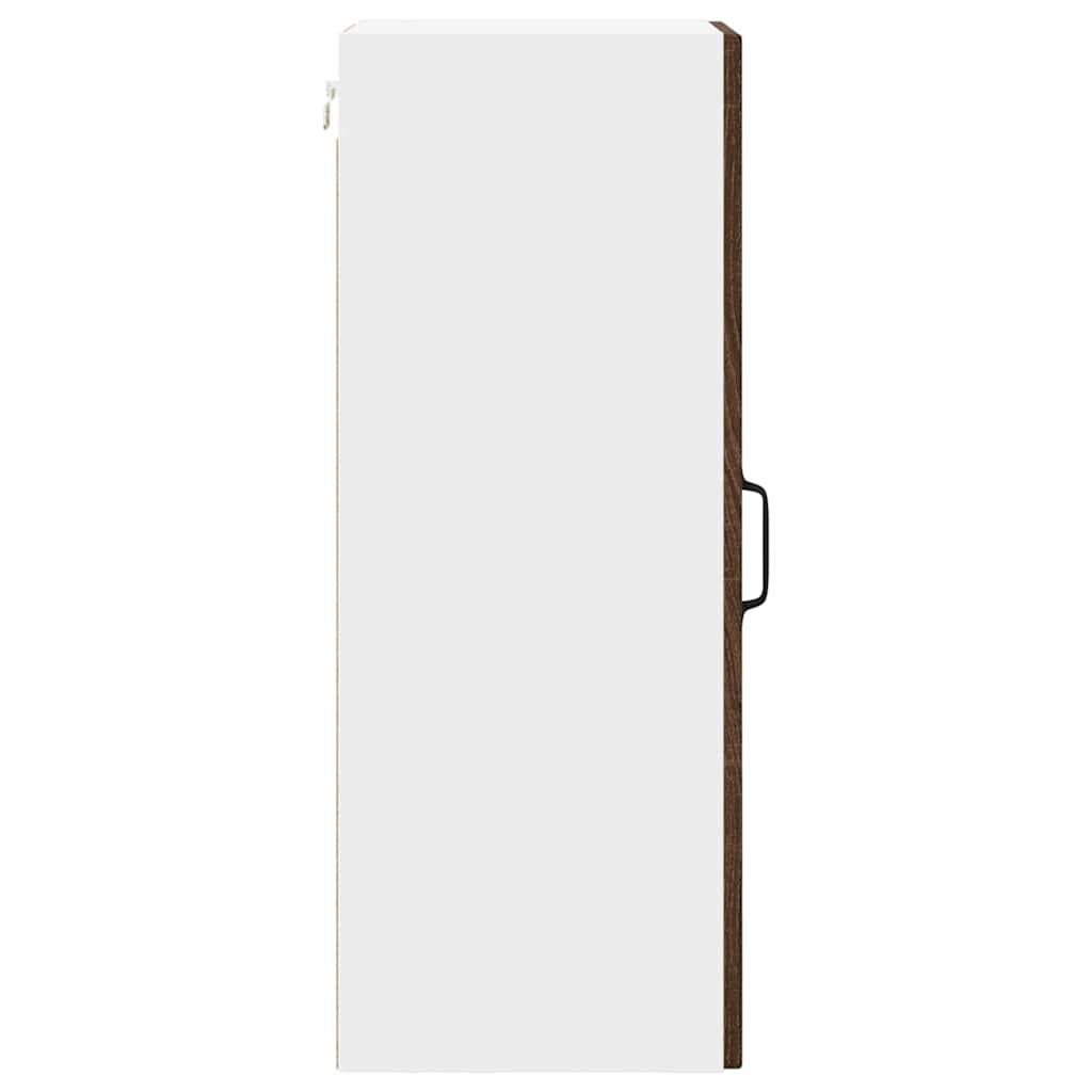 vidaXL Küchenschrank mit Tür 2 pcs Braun Eichen-Optik 30 x 31 x 80 cm
