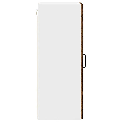 vidaXL Küchenschrank mit Regal Altholz 30 x 31 x 80 cm Holzwerkstoff