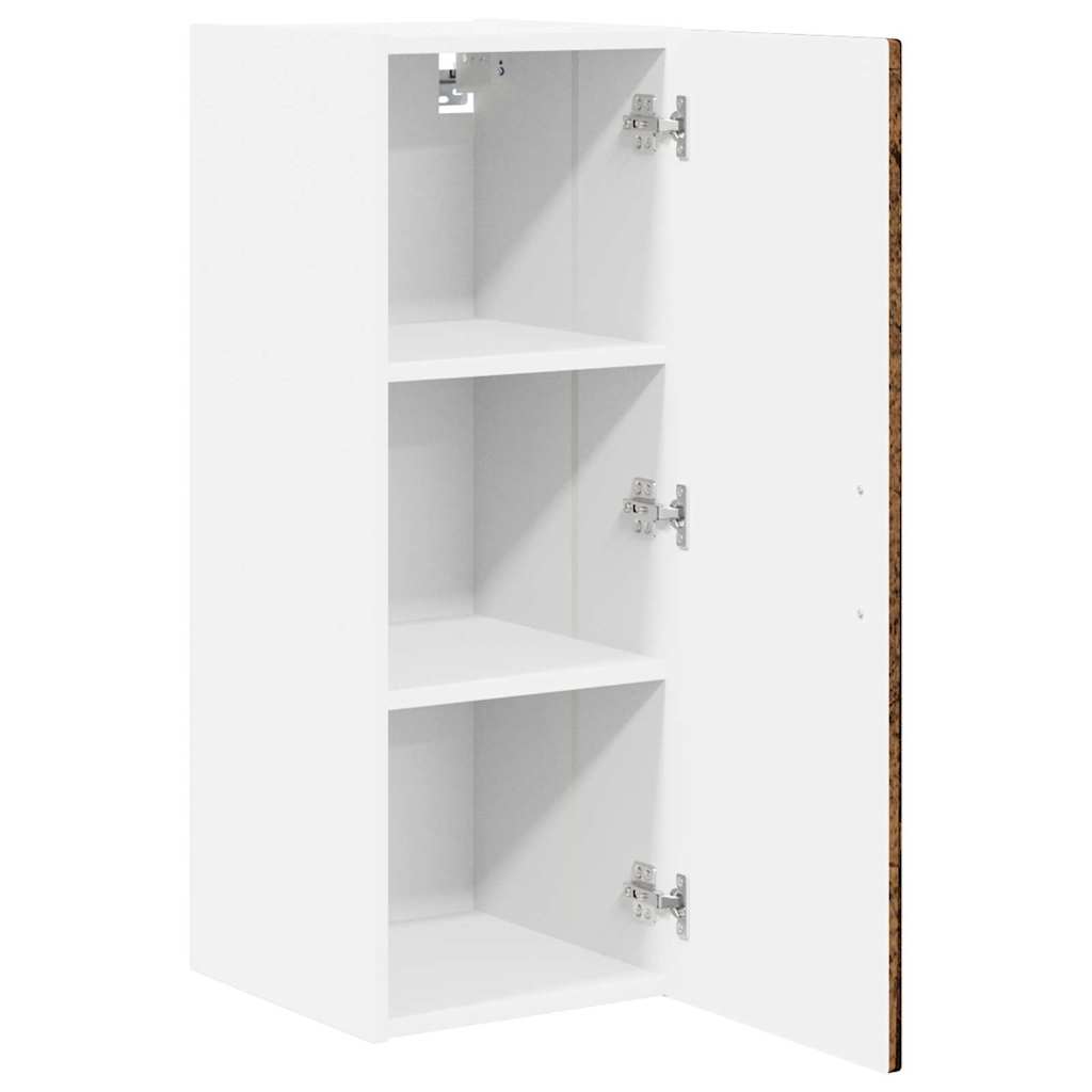 vidaXL Küchenschrank 2 pcs Altholz 30 x 31 x 80 cm Holzwerkstoff