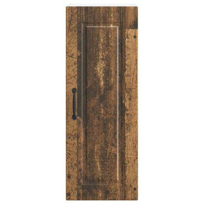 vidaXL Küchenschrank 2 pcs Altholz 30 x 31 x 80 cm Holzwerkstoff