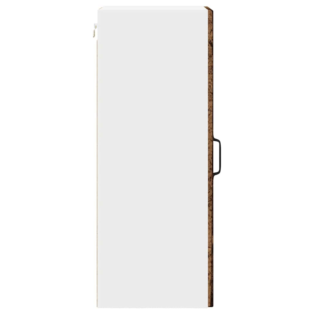 vidaXL Küchenschrank 2 pcs Altholz 30 x 31 x 80 cm Holzwerkstoff