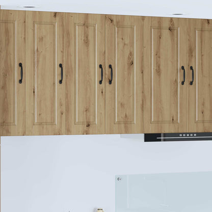 vidaXL Küchenschrank 2 pcs Artisan-Eiche 30 x 31 x 80 cm Holzwerkstoff
