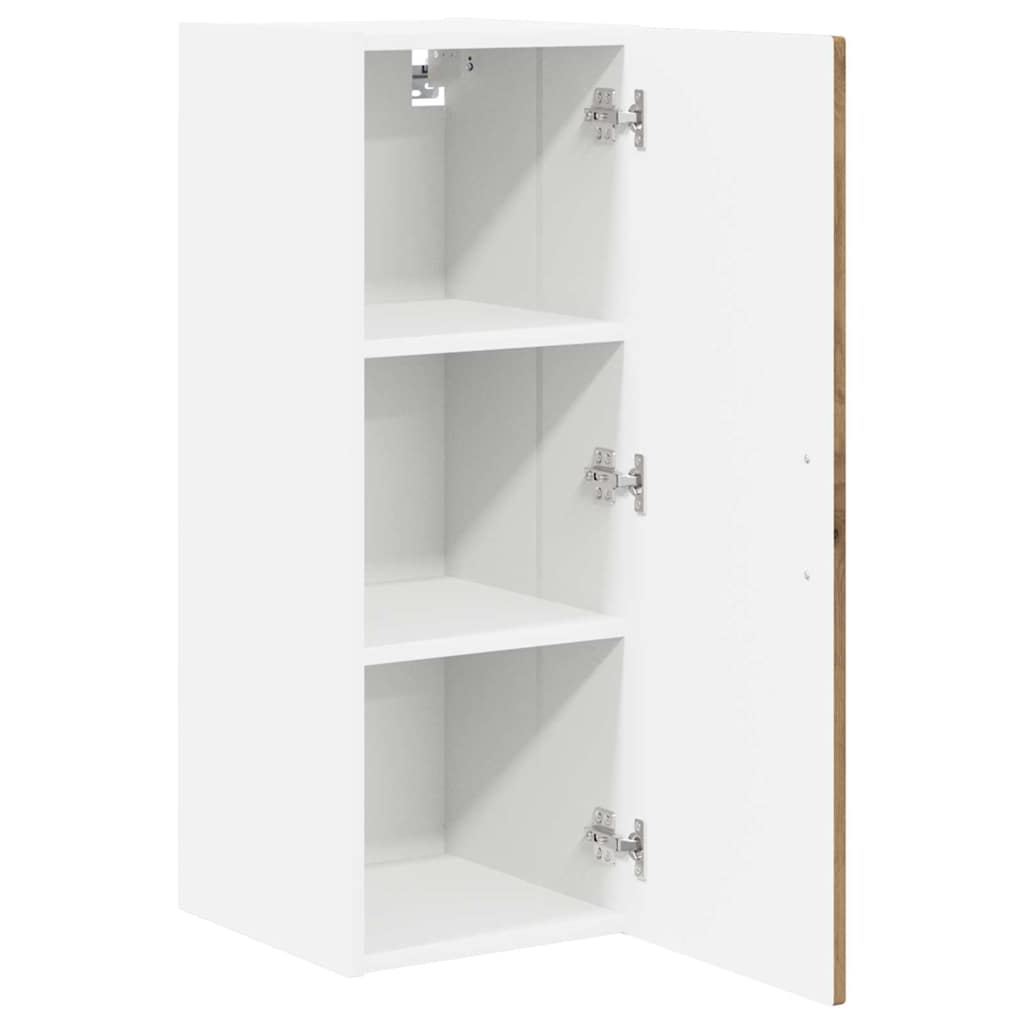 vidaXL Küchenschrank 2 pcs Artisan-Eiche 30 x 31 x 80 cm Holzwerkstoff