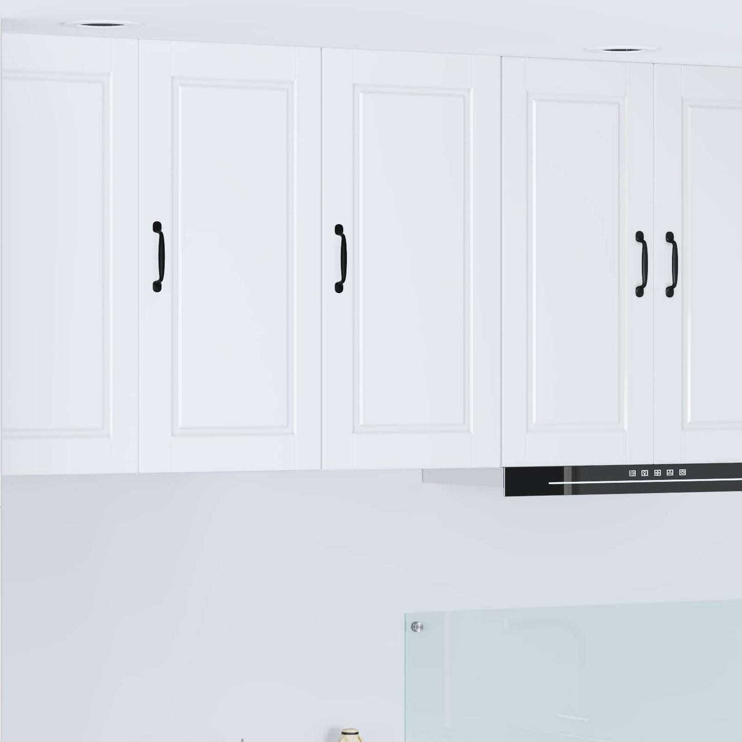 vidaXL Küchenschrank mit Regal Weiß 40 x 31 x 80 cm Holzwerkstoff