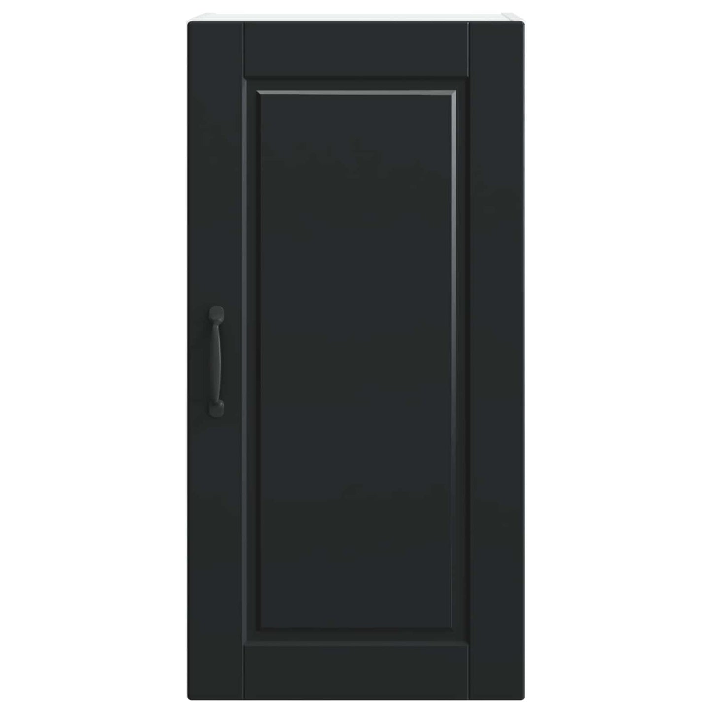 vidaXL Küchenschrank mit Regal Schwarz 40 x 31 x 80 cm Holzwerkstoff