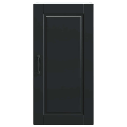 vidaXL Küchenschrank mit Regal Schwarz 40 x 31 x 80 cm Holzwerkstoff