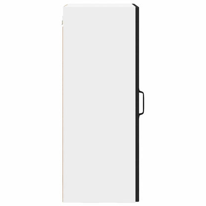 vidaXL Küchenschrank mit Regal Schwarz 40 x 31 x 80 cm Holzwerkstoff
