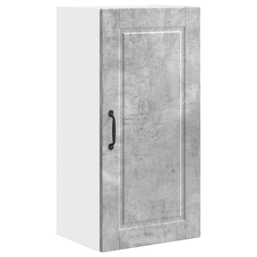 vidaXL Küchenschrank mit Tür Beton Grau 40 x 31 x 80 cm Holzwerkstoff