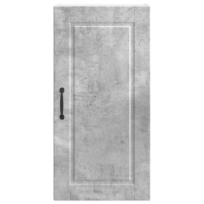 vidaXL Küchenschrank mit Tür Beton Grau 40 x 31 x 80 cm Holzwerkstoff