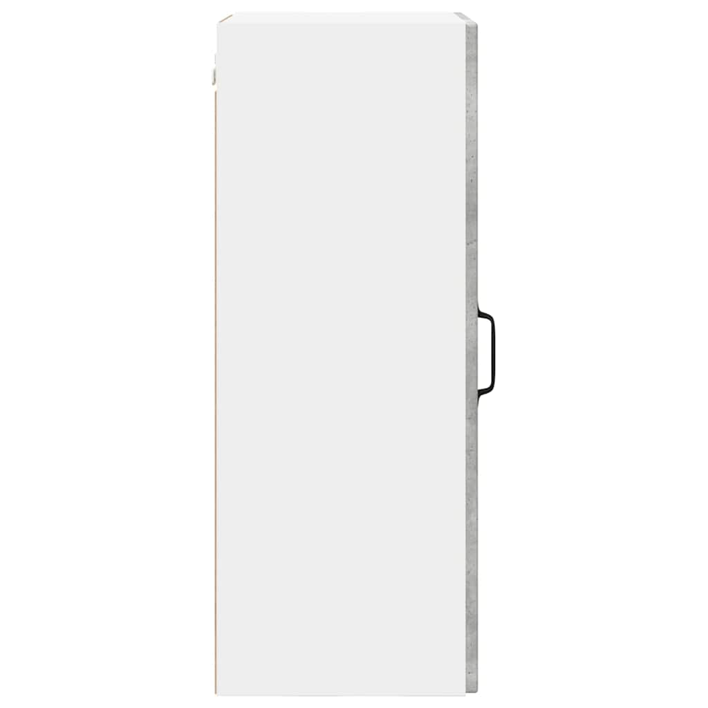 vidaXL Küchenschrank mit Tür Beton Grau 40 x 31 x 80 cm Holzwerkstoff