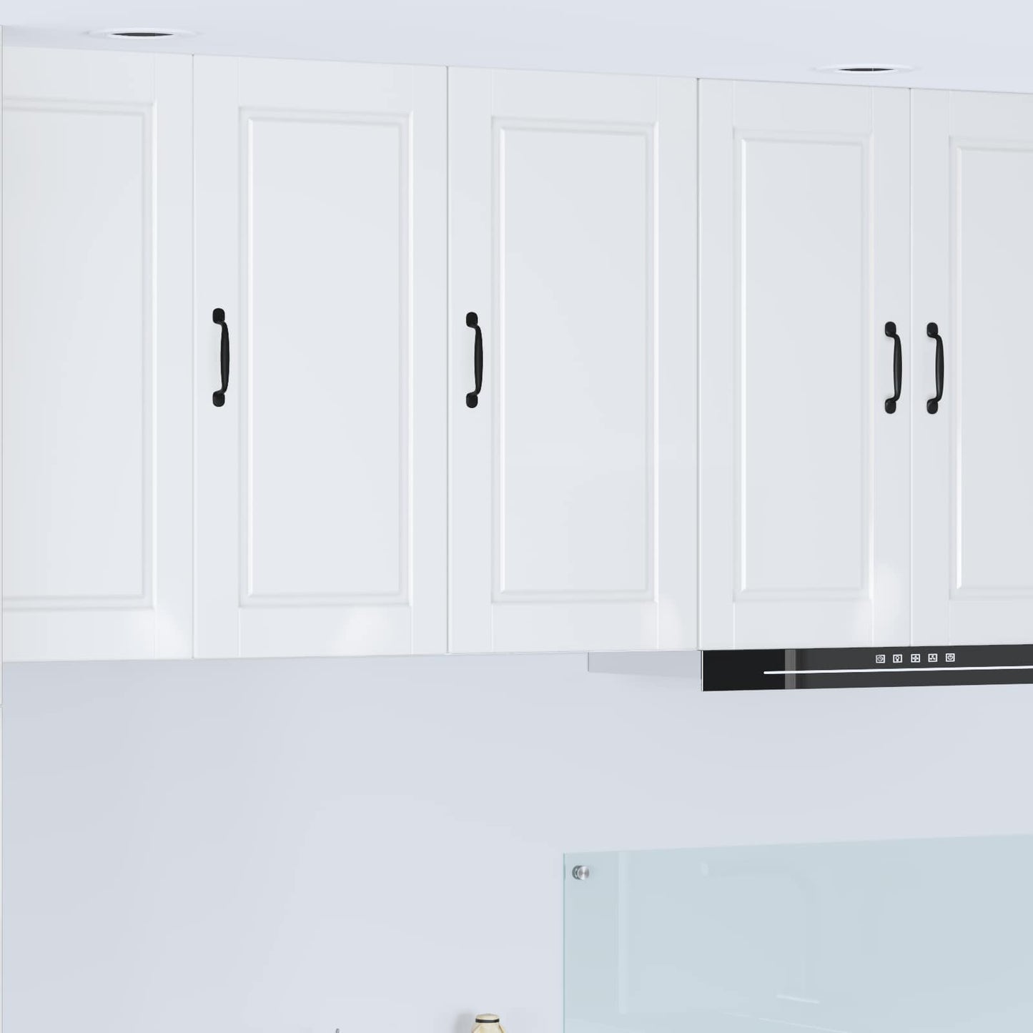 vidaXL Küchenschrank Hochglanz Weiß 40 x 31 x 80 cm Holzwerkstoff