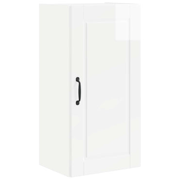 vidaXL Küchenschrank Hochglanz Weiß 40 x 31 x 80 cm Holzwerkstoff
