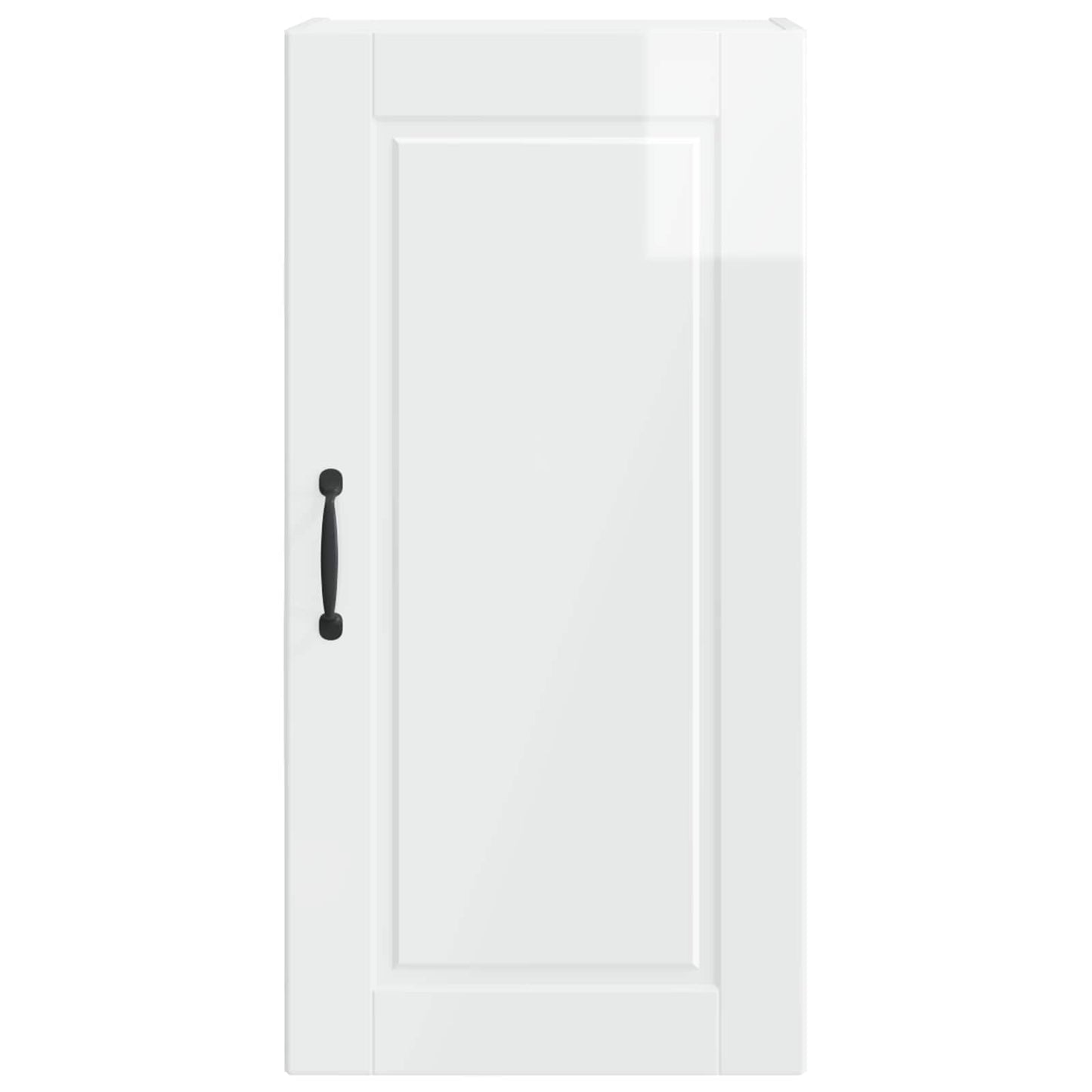 vidaXL Küchenschrank Hochglanz Weiß 40 x 31 x 80 cm Holzwerkstoff