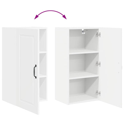 vidaXL Küchenschrank Hochglanz Weiß 40 x 31 x 80 cm Holzwerkstoff