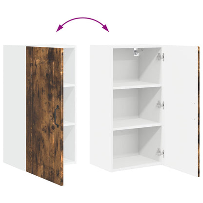 vidaXL Küchenschrank Geräucherte Eiche 40 x 31 x 80 cm Holzwerkstoff