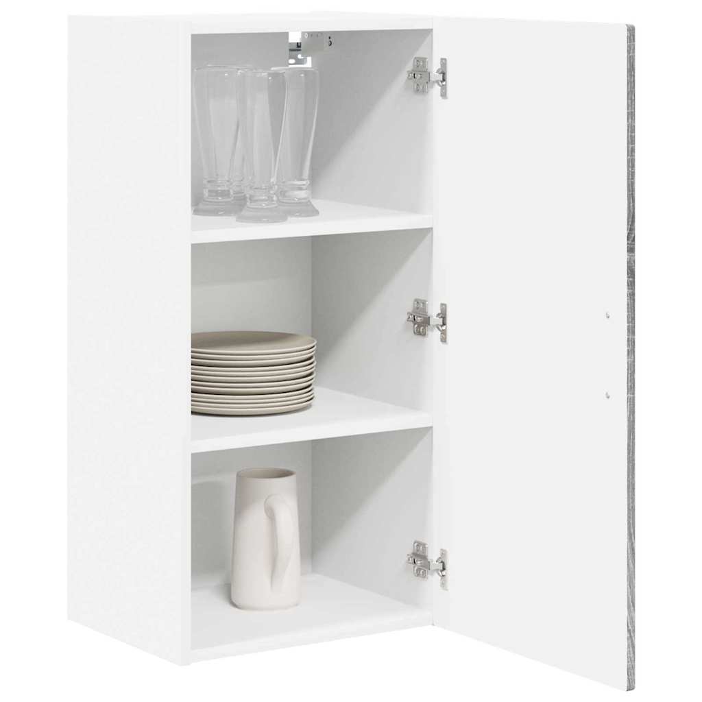 vidaXL Küchenschrank Graues Sonoma 40 x 31 x 80 cm Holzwerkstoff