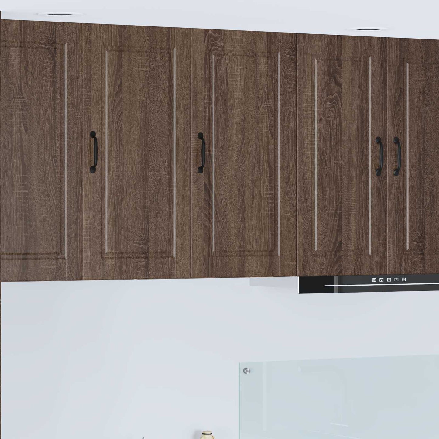 vidaXL Küchenschrank Braun Eichen-Optik 40 x 31 x 80 cm Holzwerkstoff