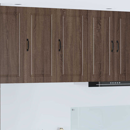 vidaXL Küchenschrank Braun Eichen-Optik 40 x 31 x 80 cm Holzwerkstoff