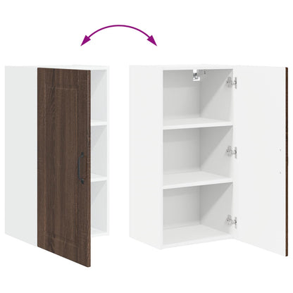 vidaXL Küchenschrank Braun Eichen-Optik 40 x 31 x 80 cm Holzwerkstoff