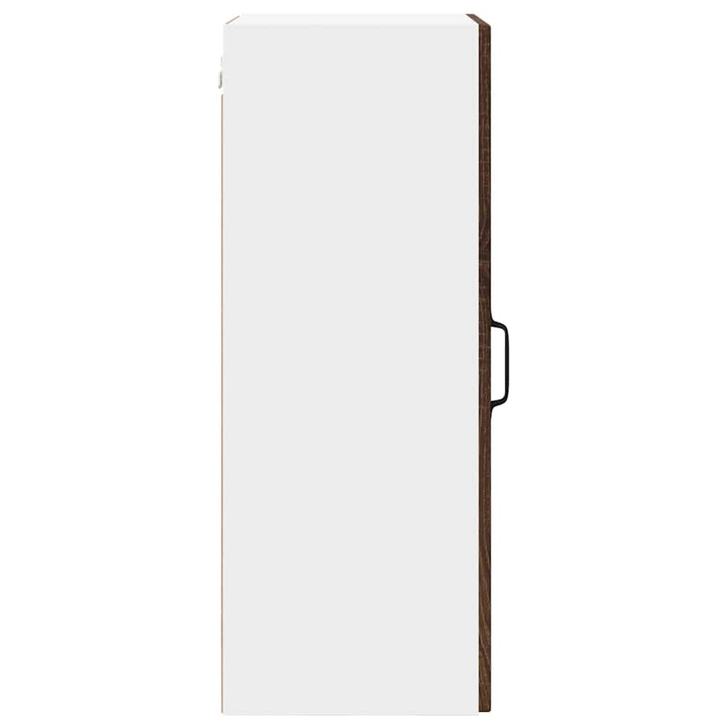 vidaXL Küchenschrank Braun Eichen-Optik 40 x 31 x 80 cm Holzwerkstoff