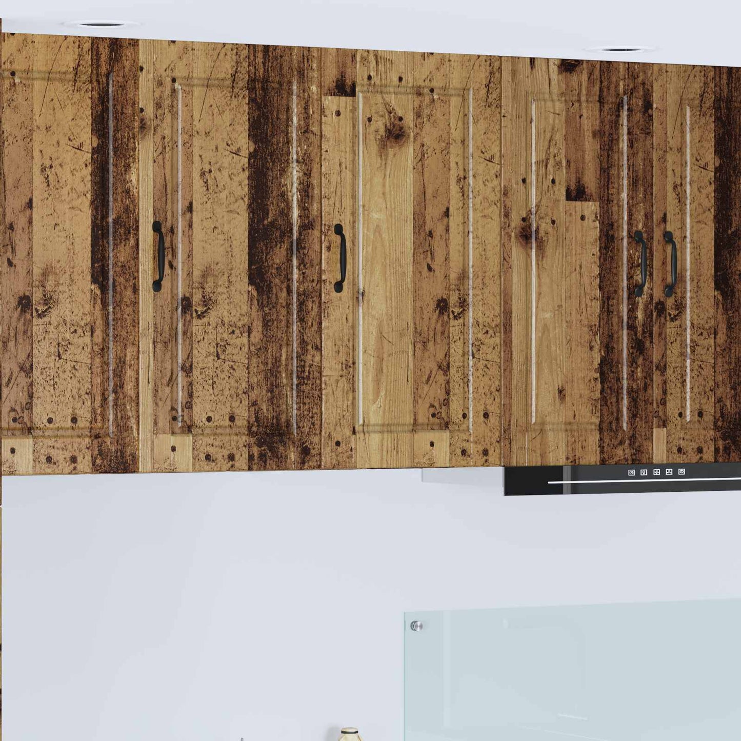 vidaXL Küchenschrank mit Regal Altholz 40 x 31 x 80 cm Holzwerkstoff