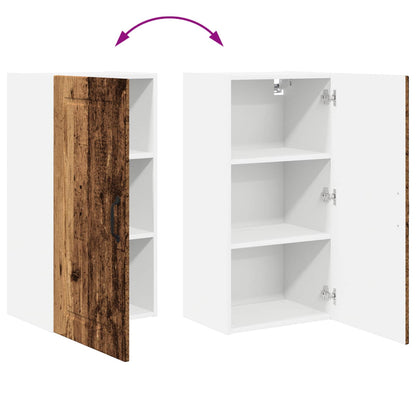 vidaXL Küchenschrank mit Regal Altholz 40 x 31 x 80 cm Holzwerkstoff