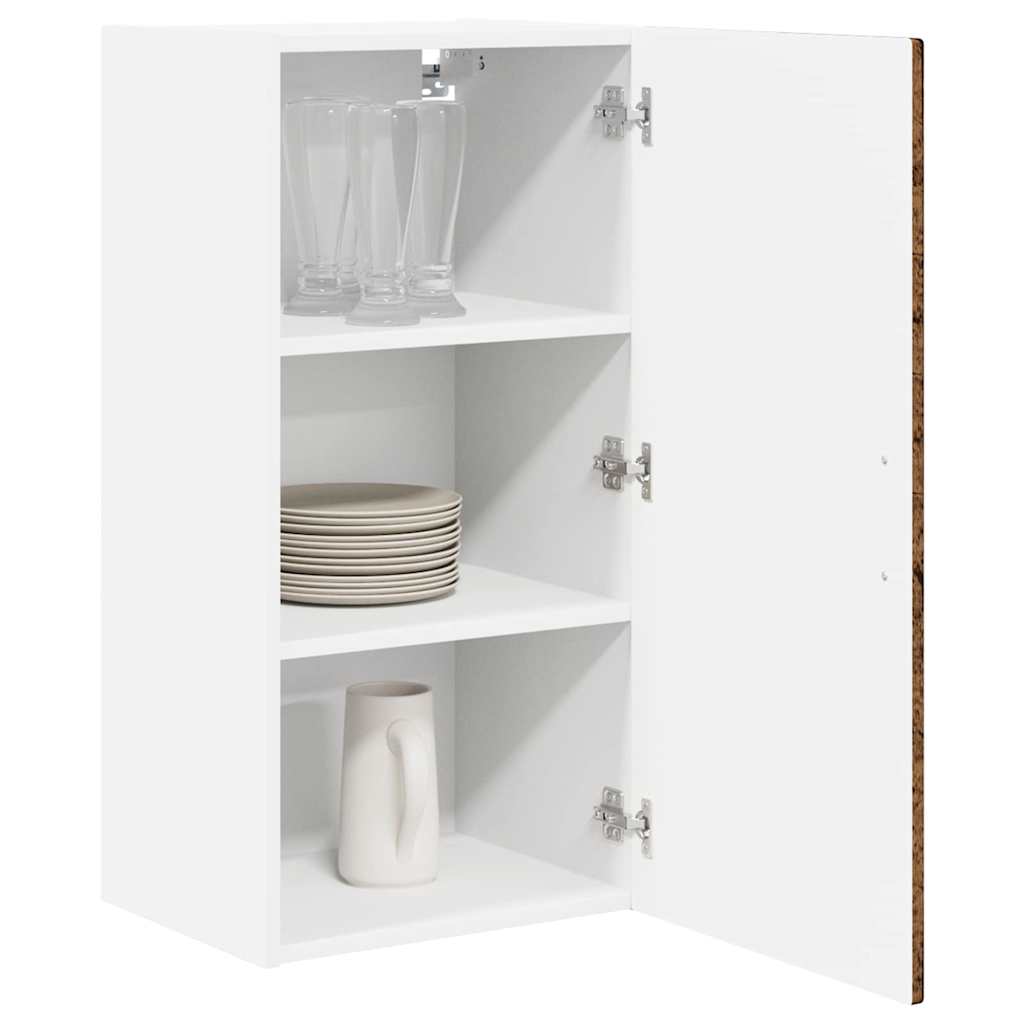 vidaXL Küchenschrank mit Regal Altholz 40 x 31 x 80 cm Holzwerkstoff