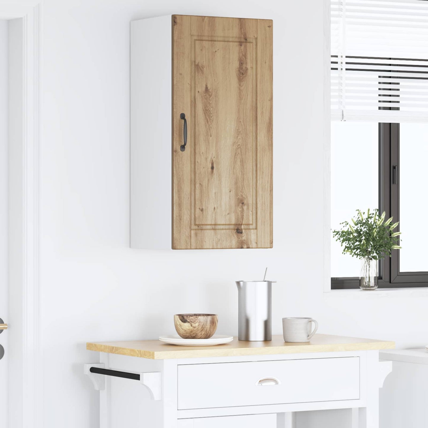 vidaXL Küchenschrank Artisan-Eiche 40 x 31 x 80 cm Holzwerkstoff