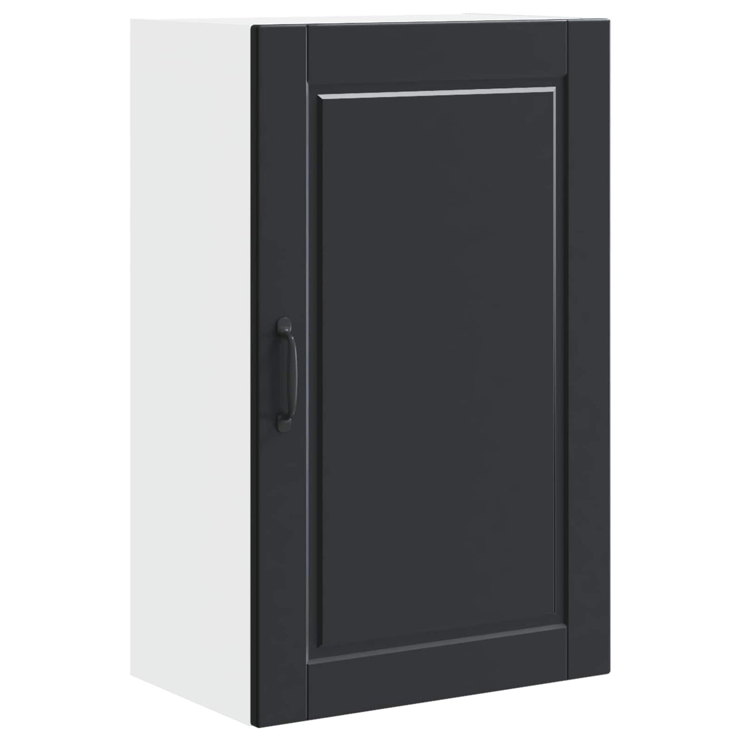 vidaXL Küchenschrank mit Regal Schwarz 50 x 31 x 80 cm Holzwerkstoff