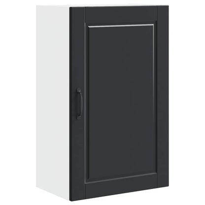 vidaXL Küchenschrank mit Regal Schwarz 50 x 31 x 80 cm Holzwerkstoff