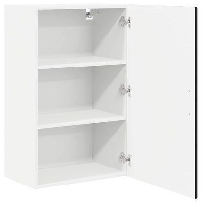 vidaXL Küchenschrank mit Regal Schwarz 50 x 31 x 80 cm Holzwerkstoff
