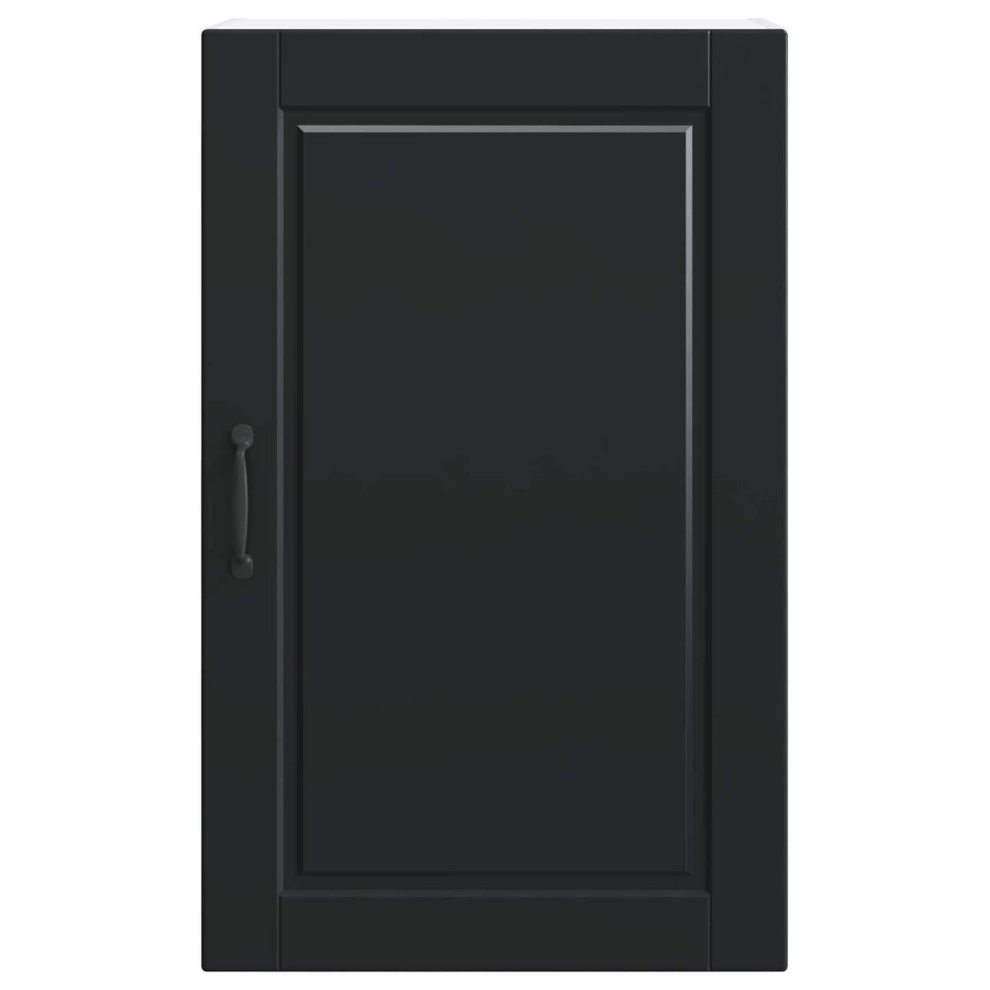 vidaXL Küchenschrank mit Regal Schwarz 50 x 31 x 80 cm Holzwerkstoff