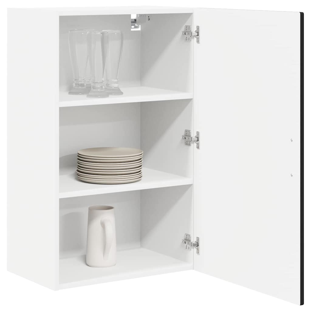 vidaXL Küchenschrank mit Regal Schwarz 50 x 31 x 80 cm Holzwerkstoff