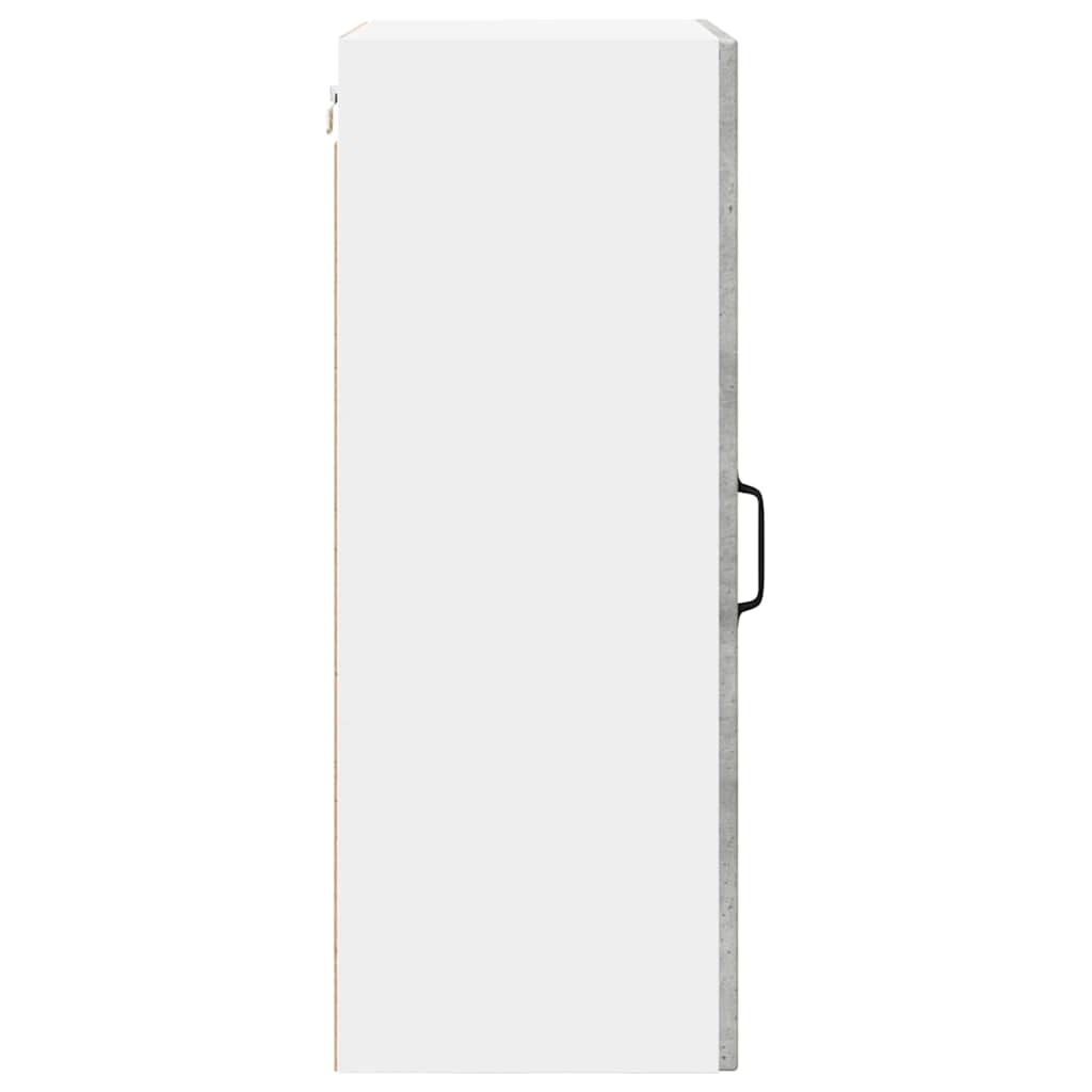 vidaXL Küchenschrank mit Tür Beton Grau 50 x 31 x 80 cm Holzwerkstoff