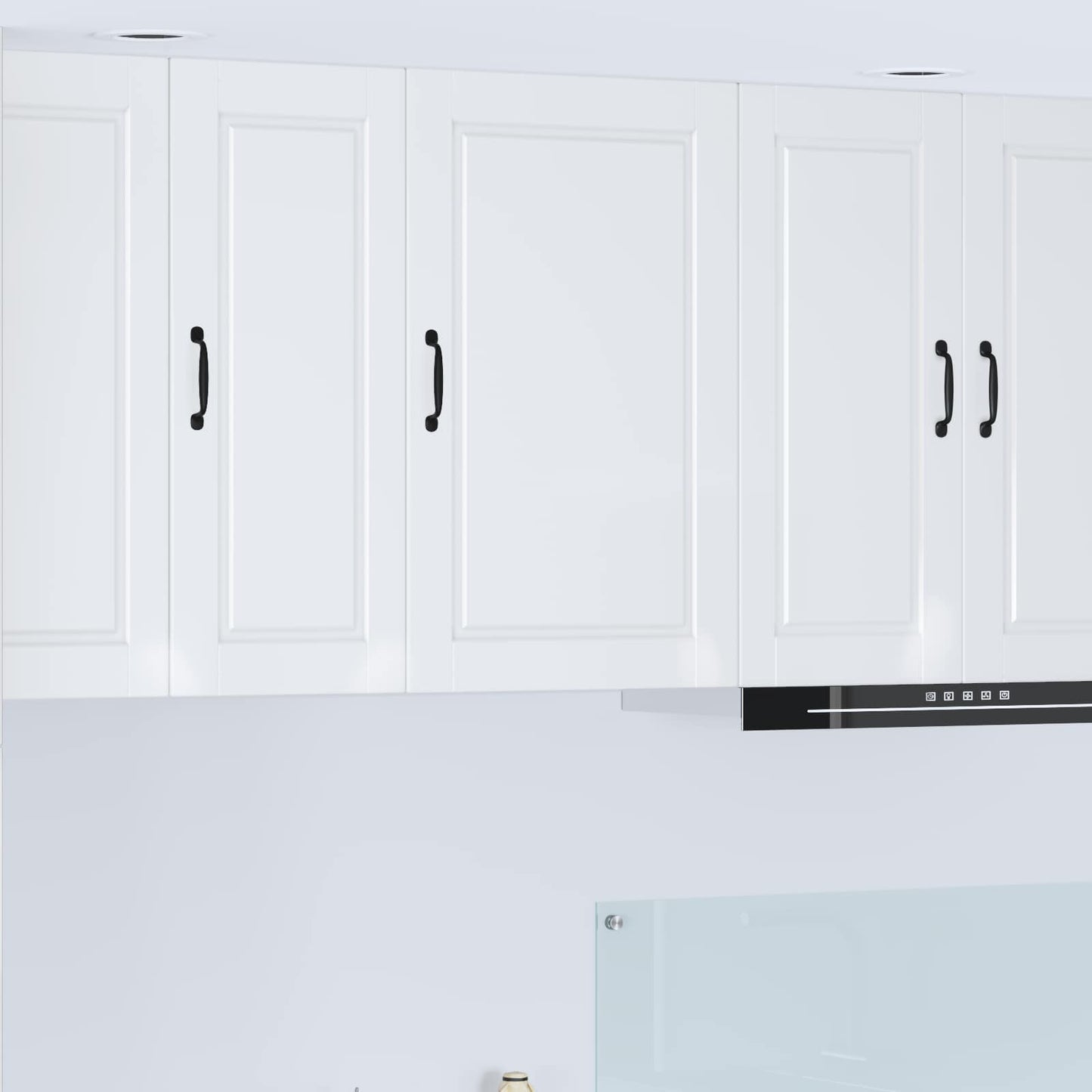 vidaXL Küchenschrank Hochglanz Weiß 50 x 31 x 80 cm Holzwerkstoff