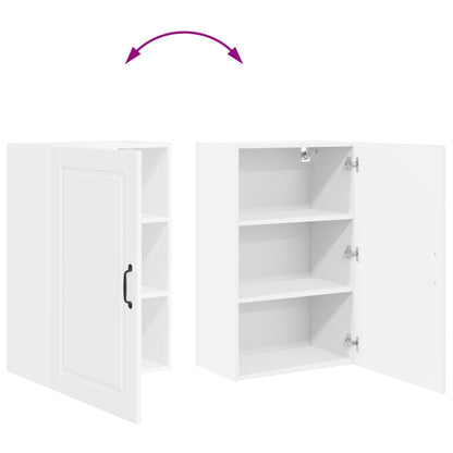 vidaXL Küchenschrank Hochglanz Weiß 50 x 31 x 80 cm Holzwerkstoff