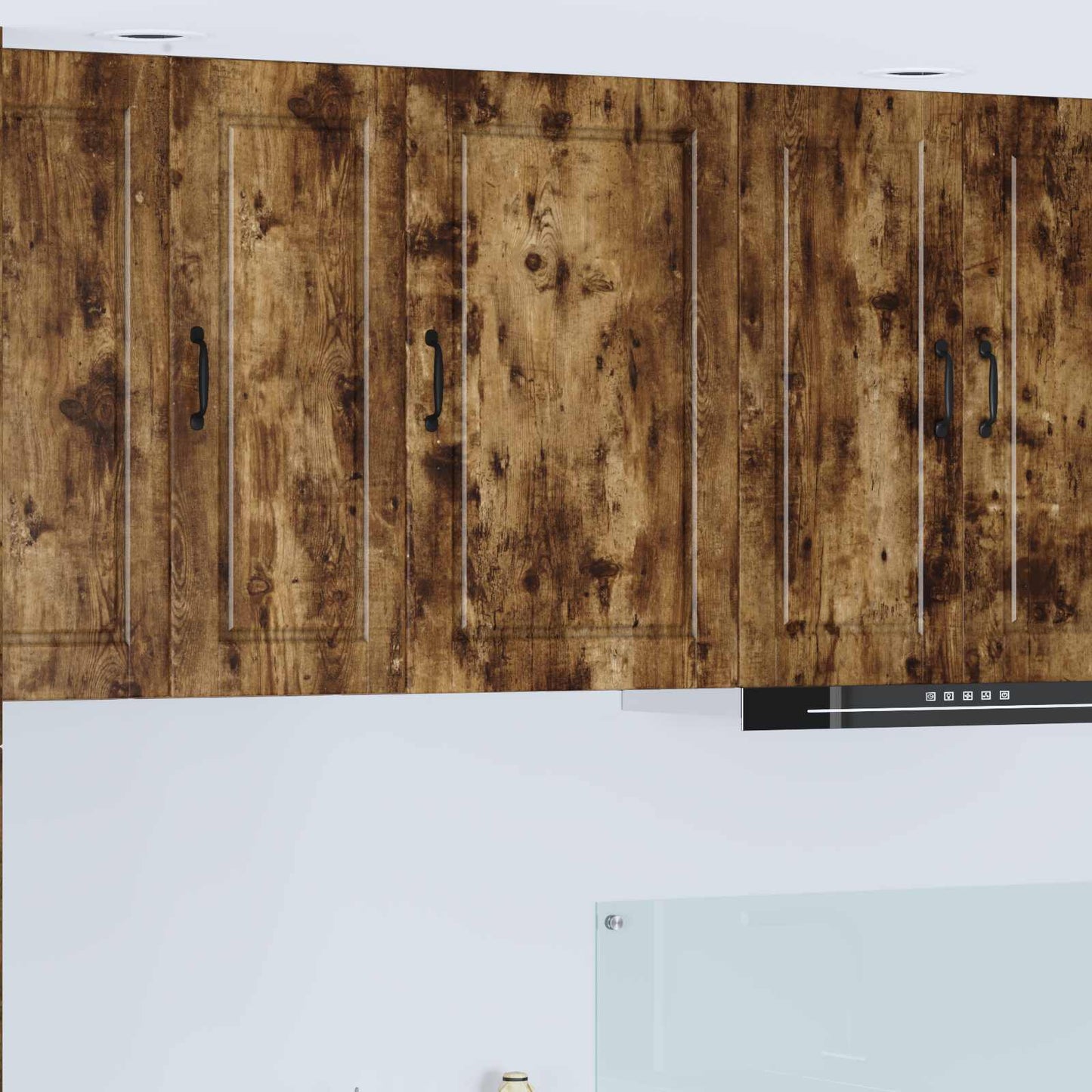 vidaXL Küchenschrank Geräucherte Eiche 50 x 31 x 80 cm Holzwerkstoff